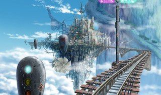 幻想的な風景画