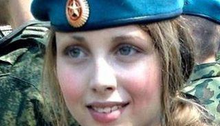 ロシアの女性兵士