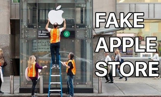 ニセのアップルストア
