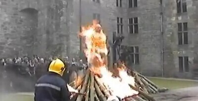 「この映画の焼死シーン、”本物の人間” だった事が判明…ヤバすぎだろ…」　ほか