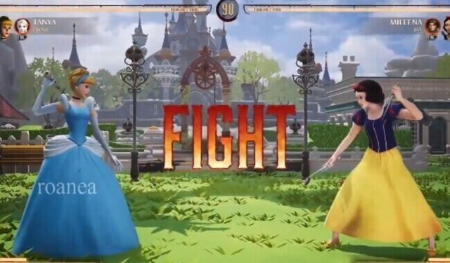 【動画】 もしも「ディズニープリンセス」が戦う格闘技ゲームがあったら!!