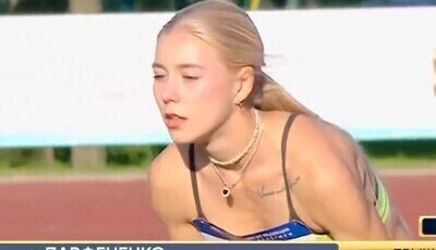 「ロシアの女子走り高跳び選手、さすがにエッチすぎて男達を興奮させてしまう」　ほか