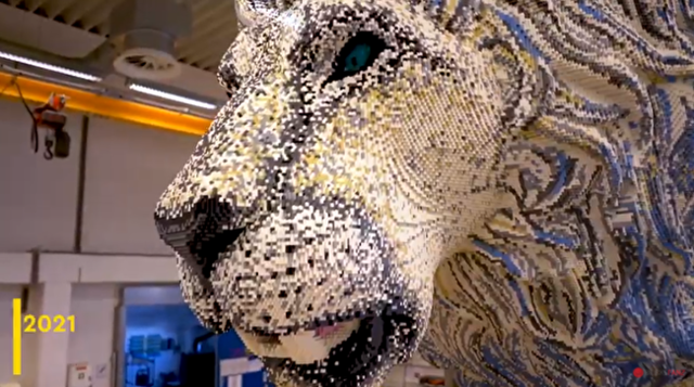 レゴブロックを６８５,０００個使った巨大なライオン像.png