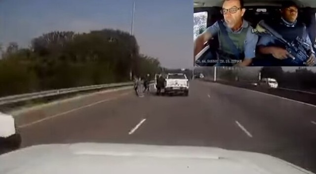 南アフリカの強盗、ダッシュカム映像.jpg