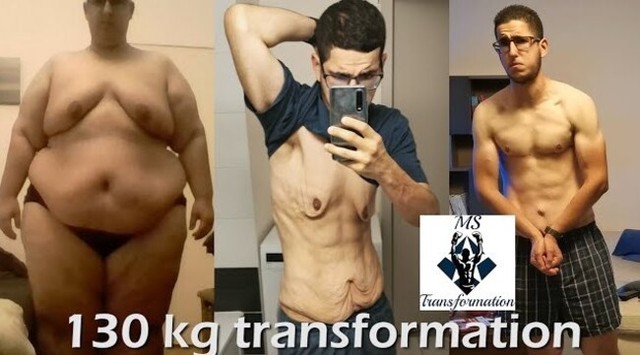 動画 なんと １３０キロgのダイエットに成功した男の大きな体型変化 ひろぶろ