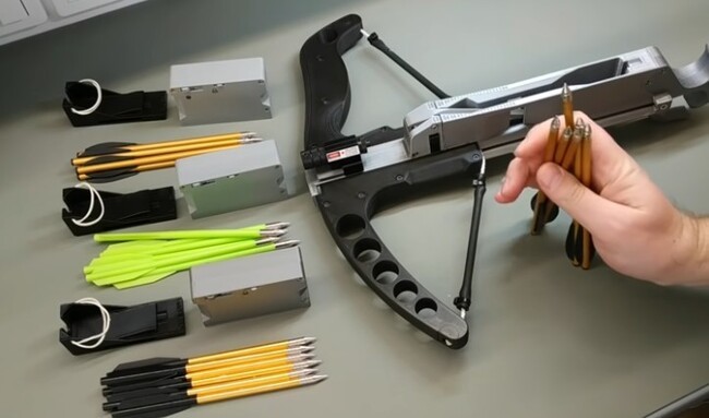 動画 ３ｄプリンターで作ったミニ クロスボウで高速連射するｗ ひろぶろ