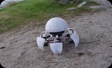 未来のラジコン転がるボールロボット