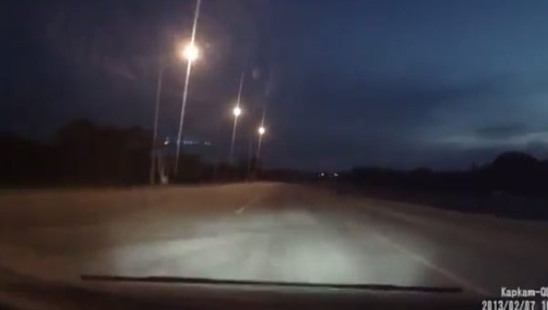 ショッキングなサプライズがあるロシアのドラレコ動画