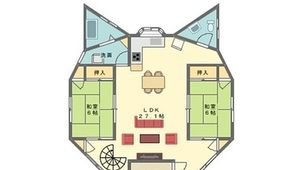 色々な間取り図。おかしな間取り