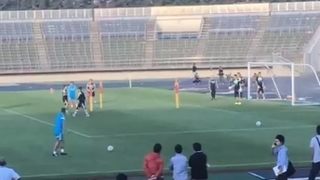 アギーレジャパンの練習風景