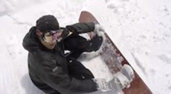 スノーボードの事故