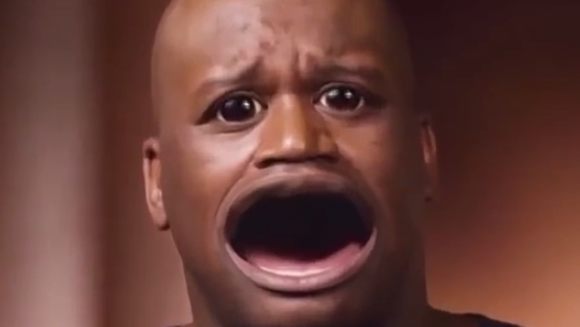 黒人の顔が解けるリミックスＣＭ
