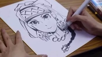 漫画家の手書きイラストに対する海外の反応