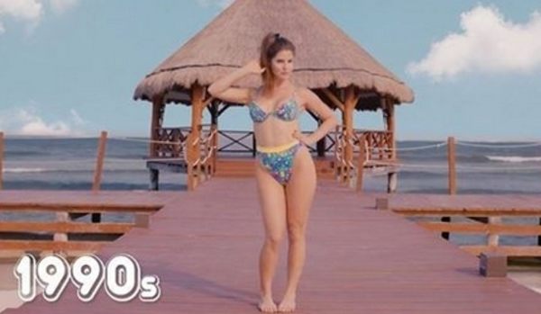 女性の水着の流行