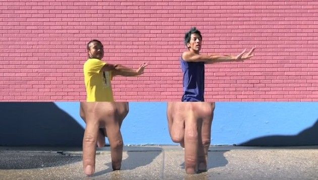 ダフトパンク指のダンス
