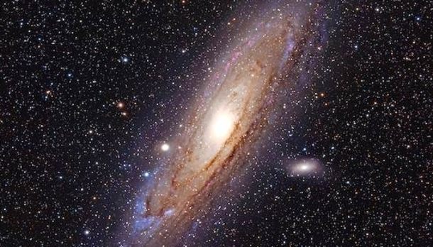 アンドロメダ星雲の大きさ画像